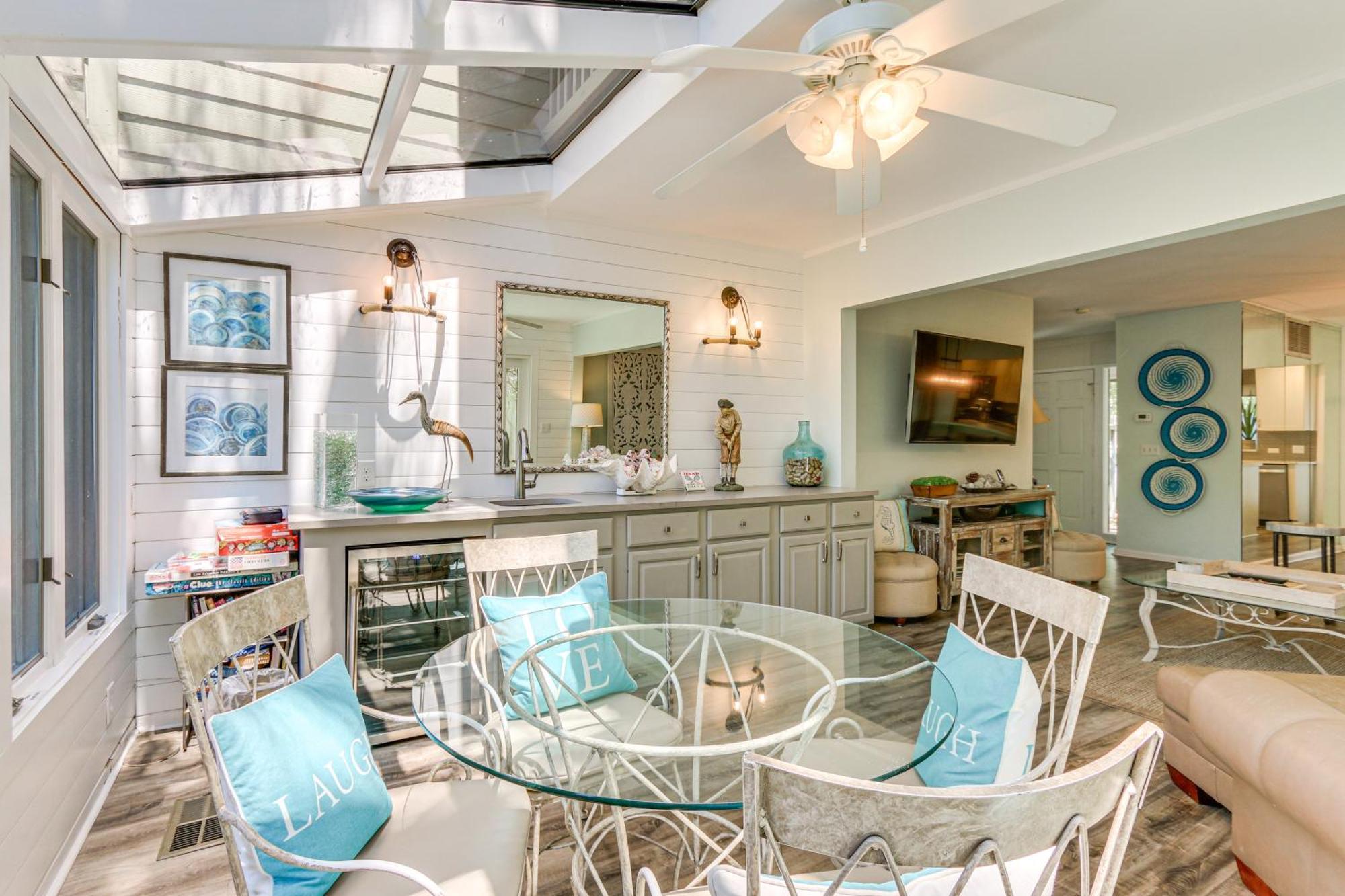 Modern Hilton Head Retreat Walk To Beach And Golf! Hilton Head Island Buitenkant foto