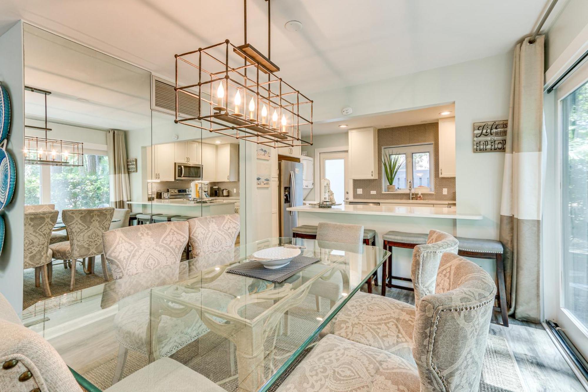 Modern Hilton Head Retreat Walk To Beach And Golf! Hilton Head Island Buitenkant foto